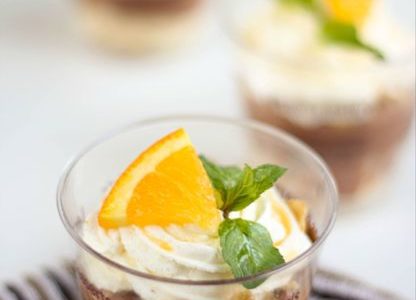 MOUSSE TRIFLE OREN COKLAT MOUSSE TRIFLE OREN COKLAT