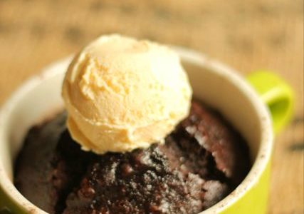 PUDING KEK COKLAT MUG PUDING KEK COKLAT MUG
